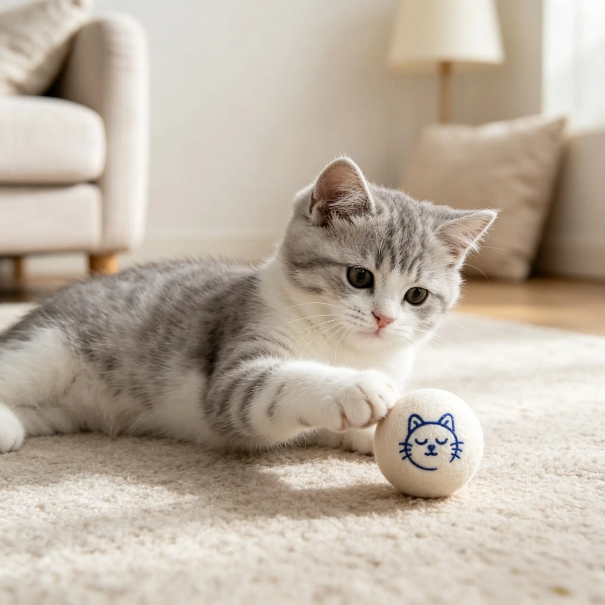 Felted Wool Ball Cat/Dog Toy