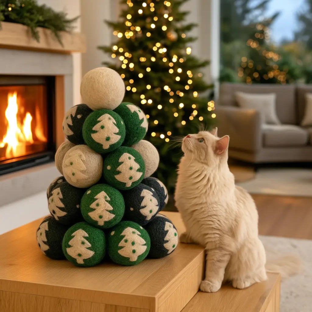 Felted Wool Ball Cat/Dog Toy