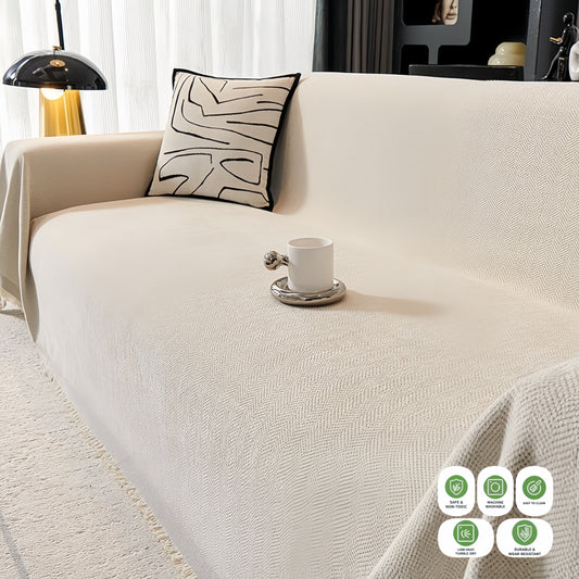 Chenille Couch Throw – Solid