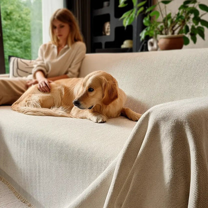 Chenille Couch Throw – Solid