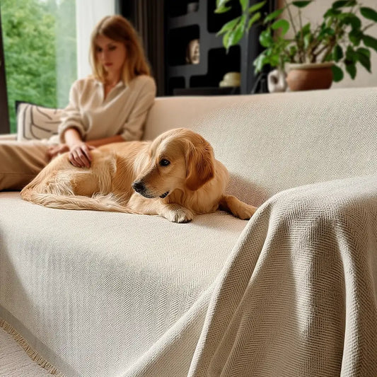 Chenille Couch Throw – Solid