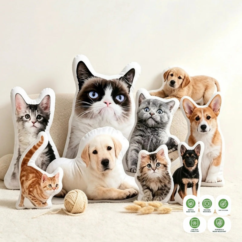 KeepsakeSnuggle Custom Pet Pillow