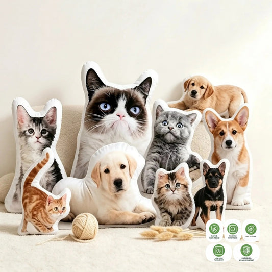 KeepsakeSnuggle Custom Pet Pillow