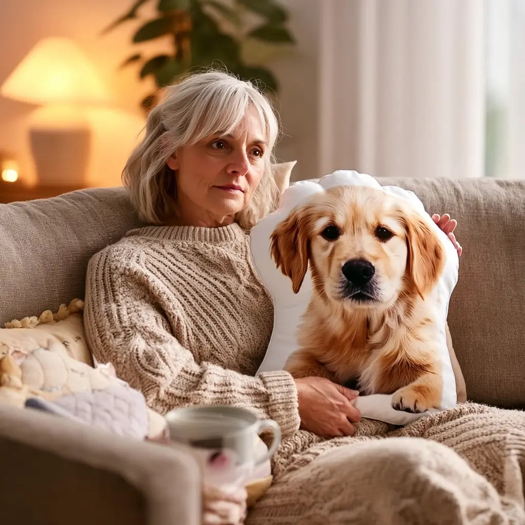KeepsakeSnuggle Custom Pet Pillow