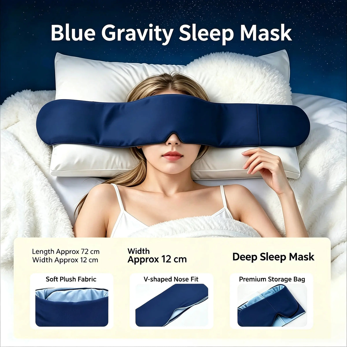 Sleep Together Set – Weighted Eye Mask and Dog Hood